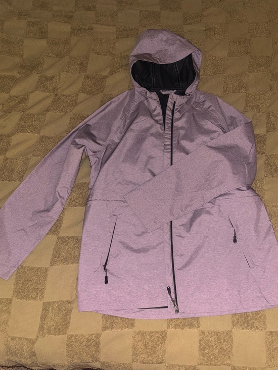 32 Cool Jackets & Blazers - Light Purple Hooded Women's Rain Jacket
